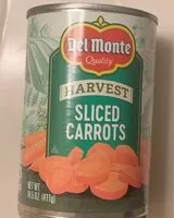 Mängden socker i Sliced Carrots
