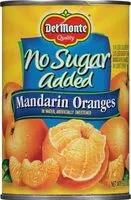 Mängden socker i Canned mandarin oranges in water