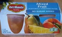 Mängden socker i Fruit cups