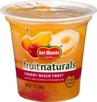 Mängden socker i Fruit naturals cherry mixed fruit cup