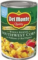 Mängden socker i Whole Kernel Southwest Corn With Poblano & Red Peppers