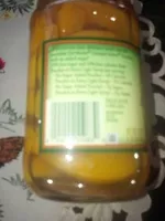 Mängden socker i Del monte, orchard select, sliced cling peaches