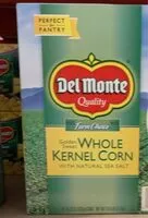 Mängden socker i Whole Kernel Corn