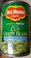 Mängden socker i Cut green beans