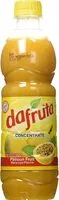 Mängden socker i Da fruta concentrate passion fruit
