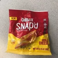 Mängden socker i Cheez it double cheesy