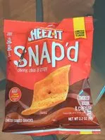 Mängden socker i Cheez-It SNAP'D Smoked Bacon and Cheddar