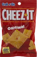 Mängden socker i Cheez it original peg bag