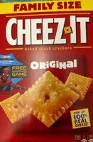Mängden socker i Baked snack crackers family size original