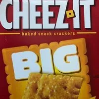 Mängden socker i Baked snack cheese crackers