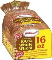 Mängden socker i All Whole Grain 100% Whole Wheat Bread
