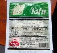 Mängden socker i Soft tofu