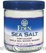 Mängden socker i Sea salt