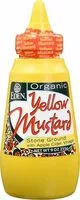 Mängden socker i Yellow mustard organic squeeze bottle