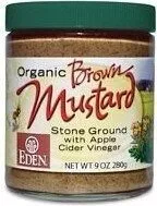 Mängden socker i Organic brown mustard