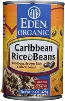 Mängden socker i Organic caribbean rice beans