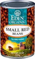Mängden socker i Organic small red beans
