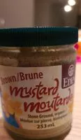 Mängden socker i Brown Mustard