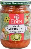 Mängden socker i Organic kimchi sauerkraut