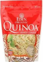Mängden socker i Eden organic quinoa whole grain