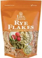Mängden socker i Foods organic rye flakes roasted and rolled
