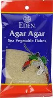 Mängden socker i Agar agar flakes