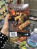 Mängden socker i Chocolate chip granola bars