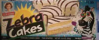 Mängden socker i Zebra cakes