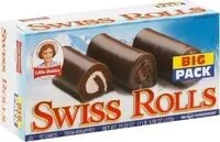 Mängden socker i Swiss rolls