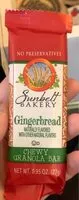 Mängden socker i Gingerbread chewy granola bar