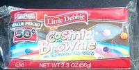 Mängden socker i Cosmic Brownie