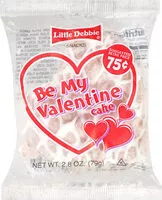 Mängden socker i Be My Valentine Snack Cake