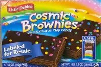 Mängden socker i Cosmic Brownies