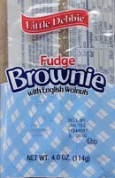 Mängden socker i Fudge Brownie With English Walnuts