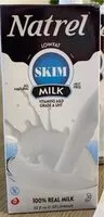 Mängden socker i Natrel Skim Milk