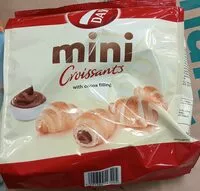 Mängden socker i Mini croissants with coca filling