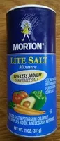 Mängden socker i Mortons salt lite
