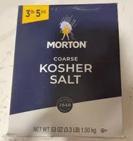 Mängden socker i Coarse Kosher Salt