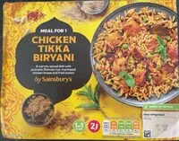 Mängden socker i Chicken Tikka Biryani