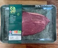 Mängden socker i British Beef Rump Steak