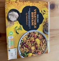 Mängden socker i Vegetable biryani