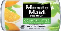 Mängden socker i Premium country style frozen orange juice