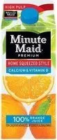 Mängden socker i Premium orange juice home squeezed style calcium & vitamin d