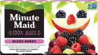 Mängden socker i Mixed berry juice