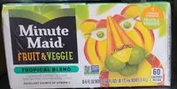 Mängden socker i Minute Maid Fruit and Veggies