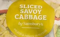 Mängden socker i Sliced savoy cabbage