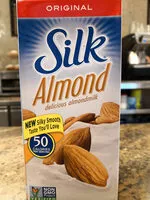 Mängden socker i Pure almondmilk original