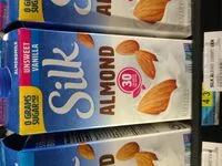 Mängden socker i Unsweetened vanilla almondmilk