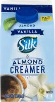 Mängden socker i Silk almond creamer vanilla