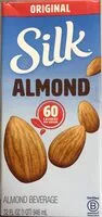 Mängden socker i Silk original almond
